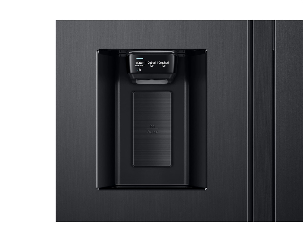Samsung RS68A8831B1/EF fekete, Side-by-Side, Hűtő:409L, Fagyasztó:225L, Twin Cooling Plus hűtőszekrény