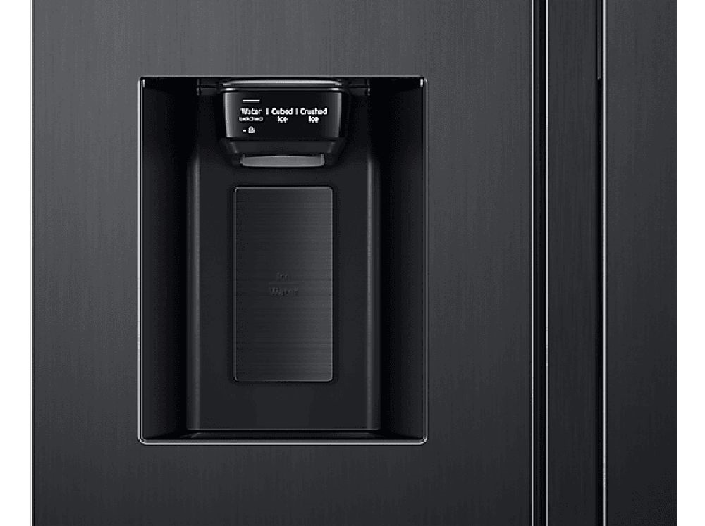 Samsung RS6HDG883EB1EF fekete, Side-by-Side, Hűtő:389L, Fagyasztó:225L, hűtőszekrény