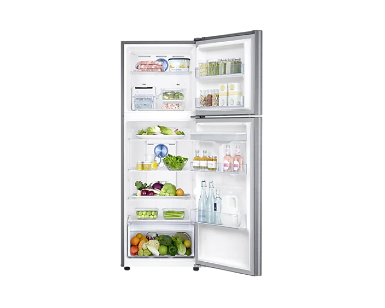 Samsung RT32K5035S9/EO ezüst, felülfagyasztós, Hűtő:251L, Fagyasztó:72L, No frost hűtőszekrény