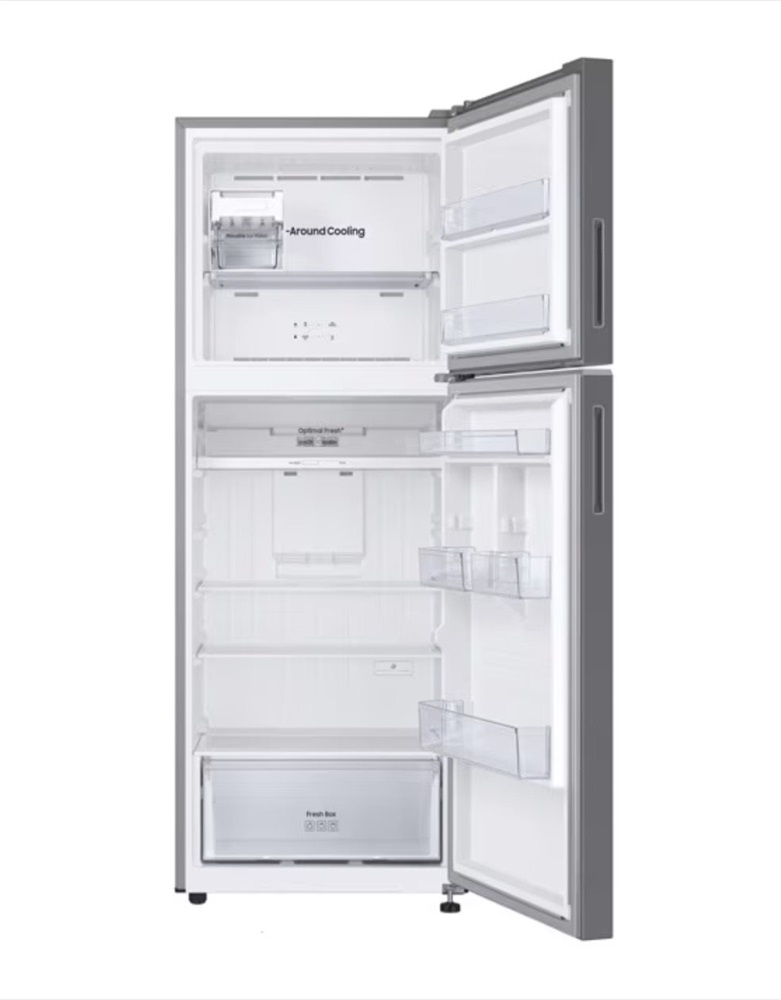 Samsung RT38CG6624S9EO ezüst, felülfagyasztós, Hűtő:295L, Fagyasztó:98L, hűtőszekrény