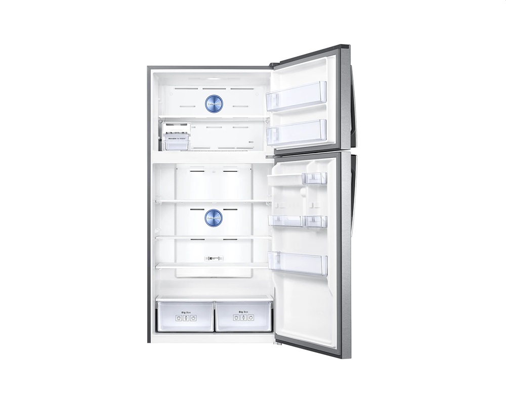 Samsung RT58K7105SL/EO ezüst, felülfagyasztós, Hűtő:424L, Fagyasztó:161L, Twin Cooling Plus hűtőszekrény