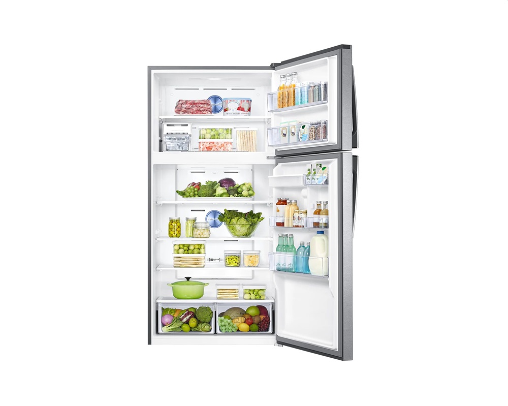 Samsung RT58K7105SL/EO ezüst, felülfagyasztós, Hűtő:424L, Fagyasztó:161L, Twin Cooling Plus hűtőszekrény