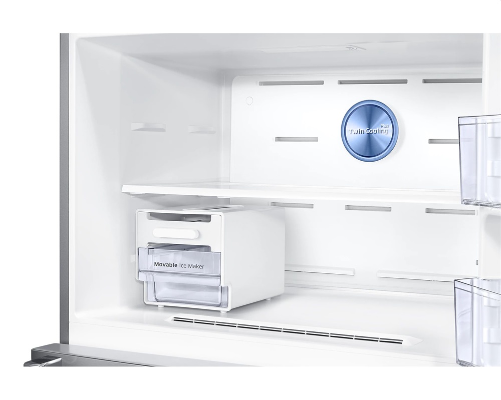 Samsung RT58K7105SL/EO ezüst, felülfagyasztós, Hűtő:424L, Fagyasztó:161L, Twin Cooling Plus hűtőszekrény