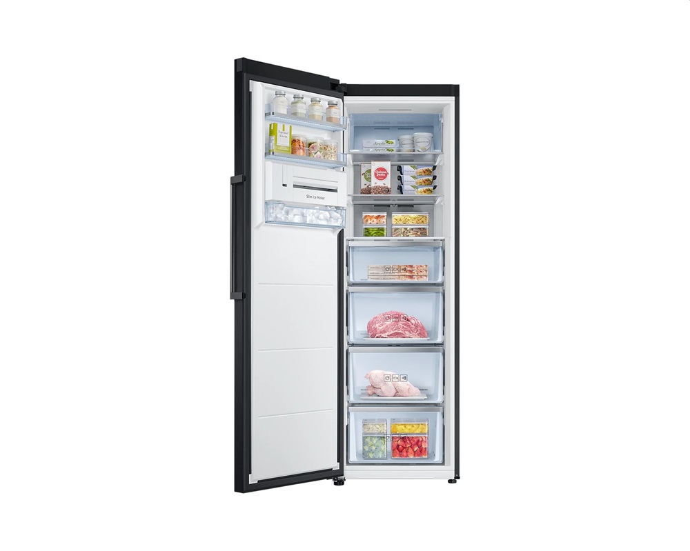 Samsung RZ32M7535B1/EF fekete, egyajtós, Fagyasztó:323L, No frost fagyasztószekrény