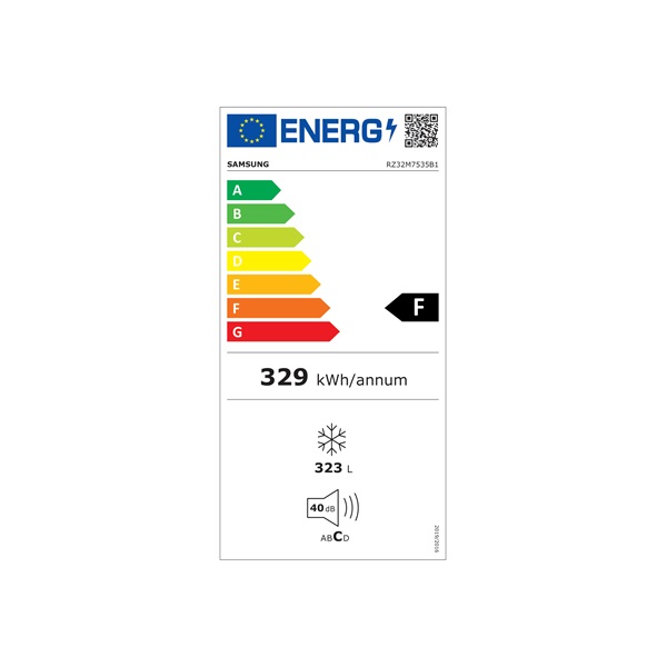 Samsung RZ32M7535B1/EF egyajtós fagyasztószekrény