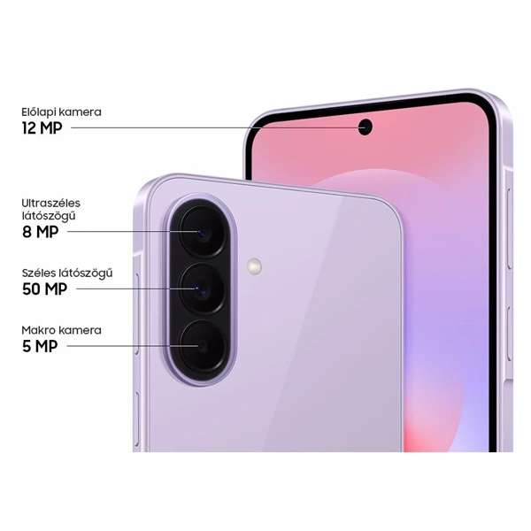 Samsung SM-A376BLVBEUE Galaxy A37 6,7" 5G 6/128GB DualSIM király levendula okostelefon