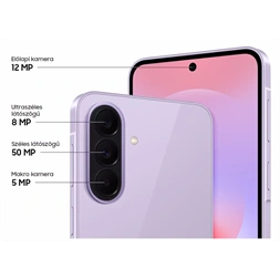 Samsung SM-A376BLVBEUE Galaxy A37 6,7" 5G 6/128GB DualSIM király levendula okostelefon