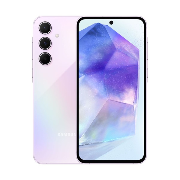 Samsung SM-A556BLVAEUE Galaxy A55 6,5" 5G 8/128GB DualSIM király lila okostelefon (Újszerű)