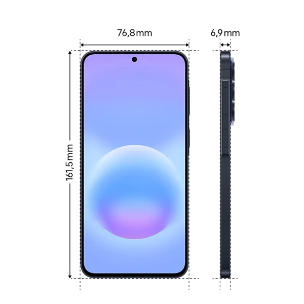 Samsung SM-A576BDBDEUE Galaxy A57 6,7" 5G 8/256GB DualSIM király tengerészkék okostelefon