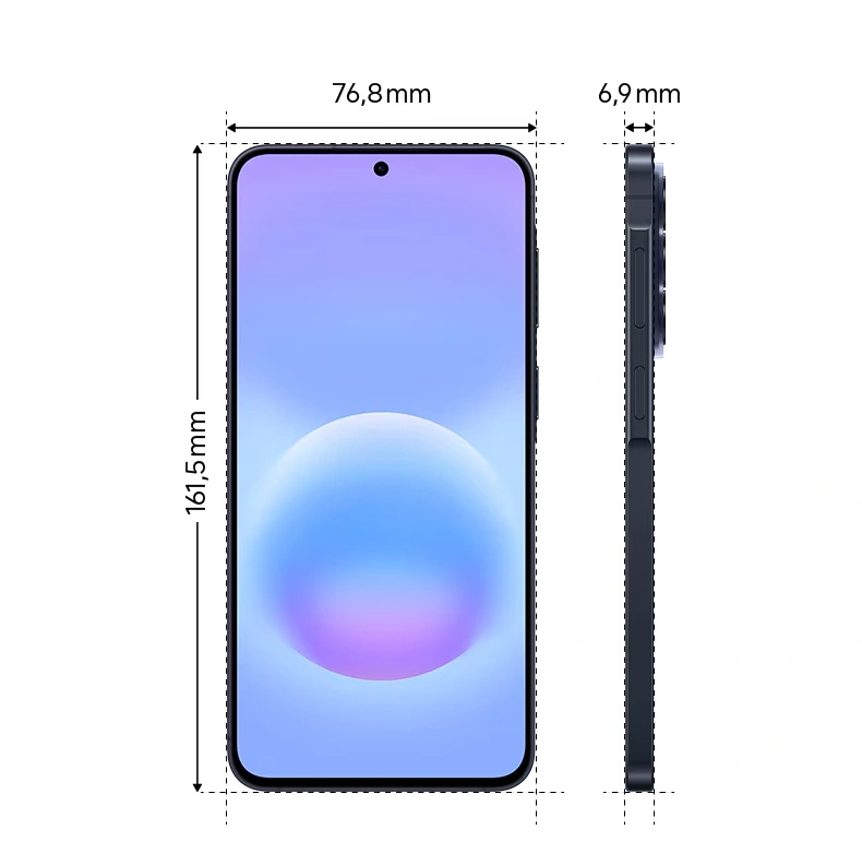 Samsung SM-A576BDBDEUE Galaxy A57 6,7" 5G 8/256GB DualSIM király tengerészkék okostelefon