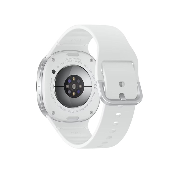 Samsung SM-L320 Galaxy Watch 8 (40mm) BT ezüst okosóra (Újszerű)