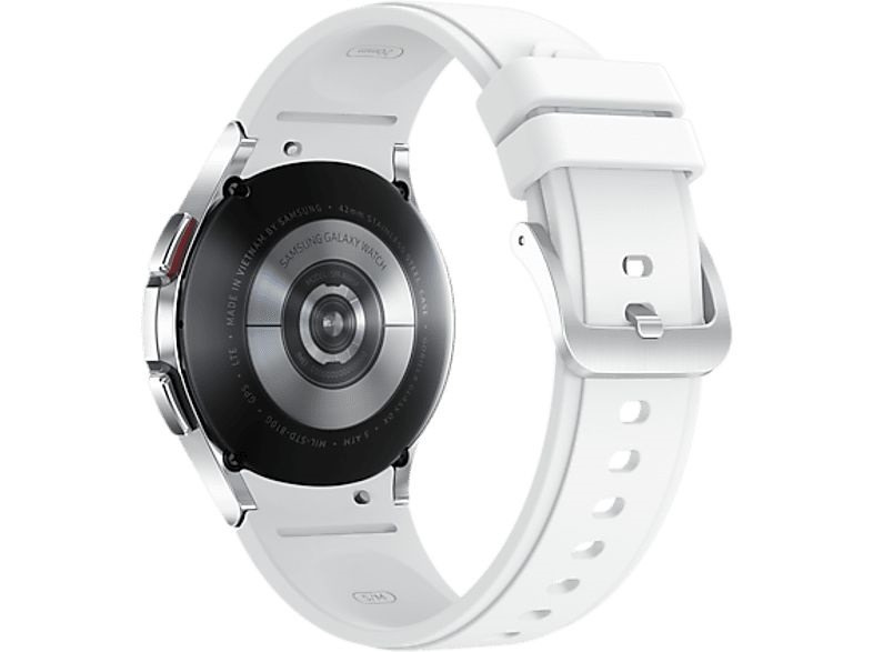 Samsung SM-R885FZSAEUE Galaxy Watch 4 Classic LTE eSIM (42mm) ezüst okosóra