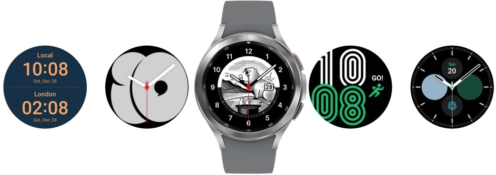 Samsung SM-R895FZSAEUE Galaxy Watch 4 Classic LTE eSIM (46mm) ezüst okosóra