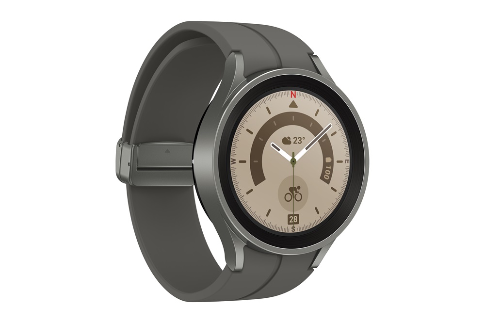 Samsung SM-R920NZTAEUE Galaxy Watch 5 Pro (45mm) titánium okosóra