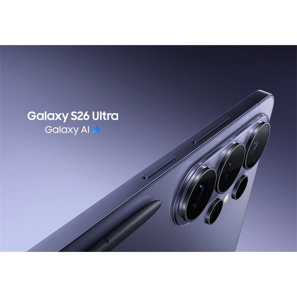 Samsung SM-S948BZVDEUE Galaxy S26 Ultra 6,9" 5G 12/256GB DualSIM kékeslila okostelefon