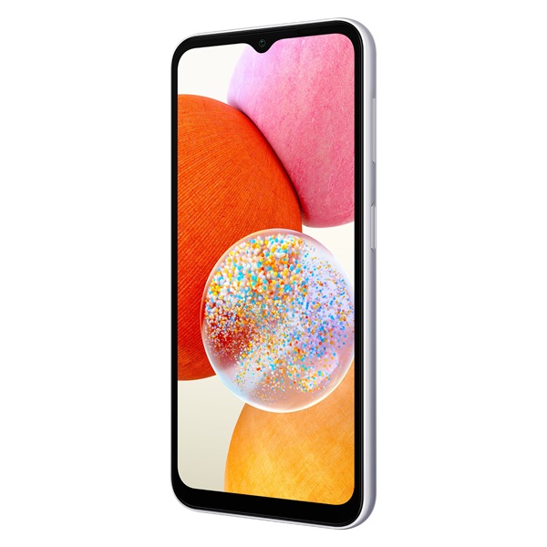 Samsung SM-A145R Galaxy A14 6,6" LTE 4/128GB DualSIM ezüst okostelefon