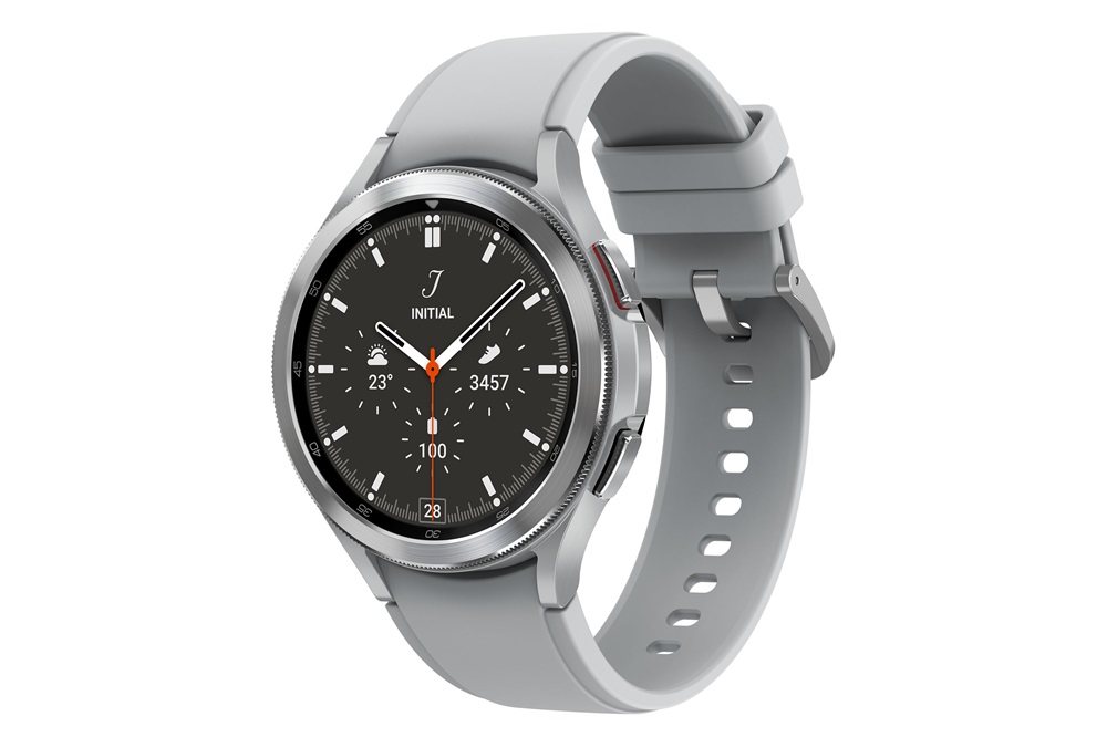 Samsung SM-R890NZSAEUE Galaxy Watch 4 Classic (46mm) ezüst okosóra