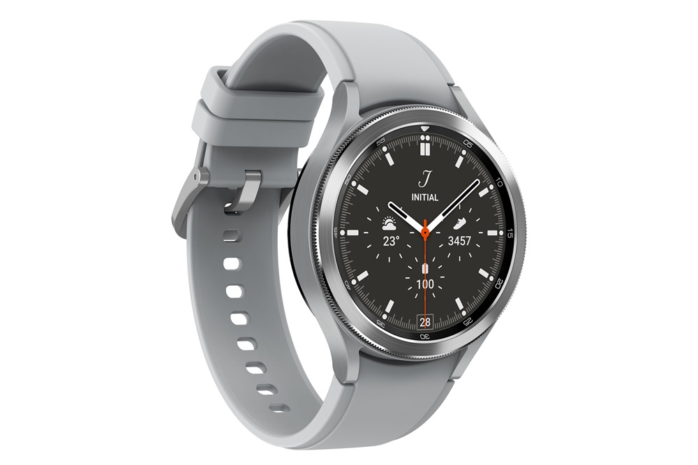 Samsung SM-R890NZSAEUE Galaxy Watch 4 Classic (46mm) ezüst okosóra