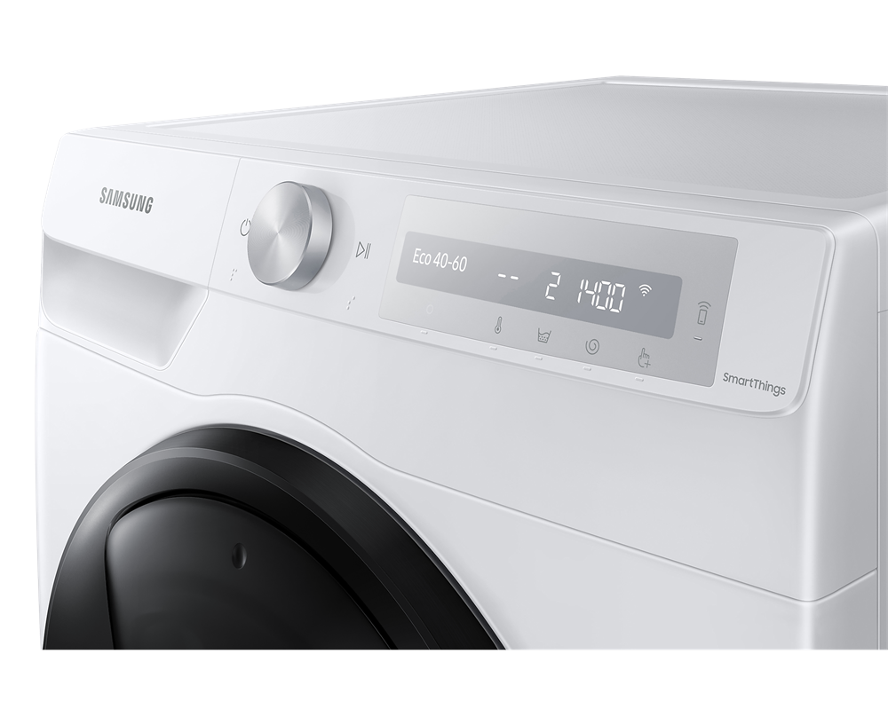Samsung WD10T654DBH/S6 fehér, elöltöltős, max.1400ford., 10,5 kg/6 kg, mosó-szárítógép