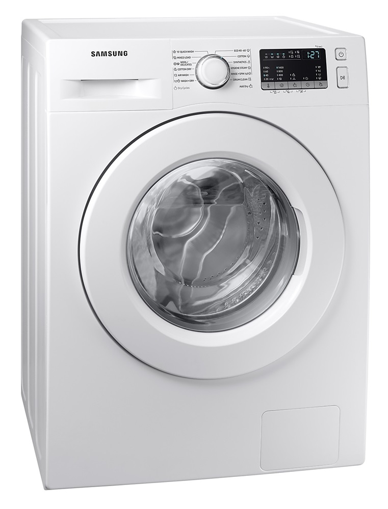 Samsung WD80T4046EE/LE fehér, elöltöltős, max.1400ford., 8 kg/5 kg, mosó-szárítógép