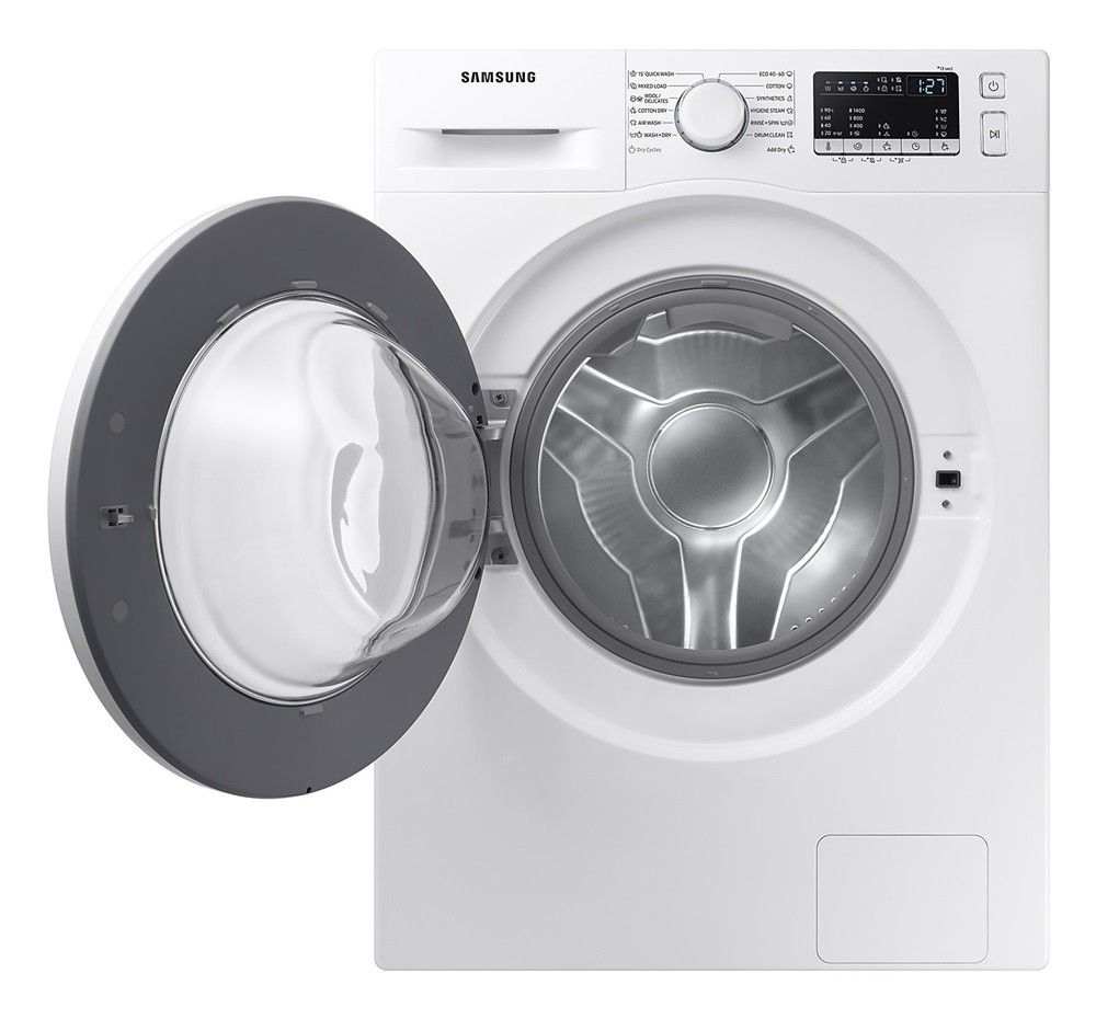 Samsung WD80T4046EE/LE fehér, elöltöltős, max.1400ford., 8 kg/5 kg, mosó-szárítógép