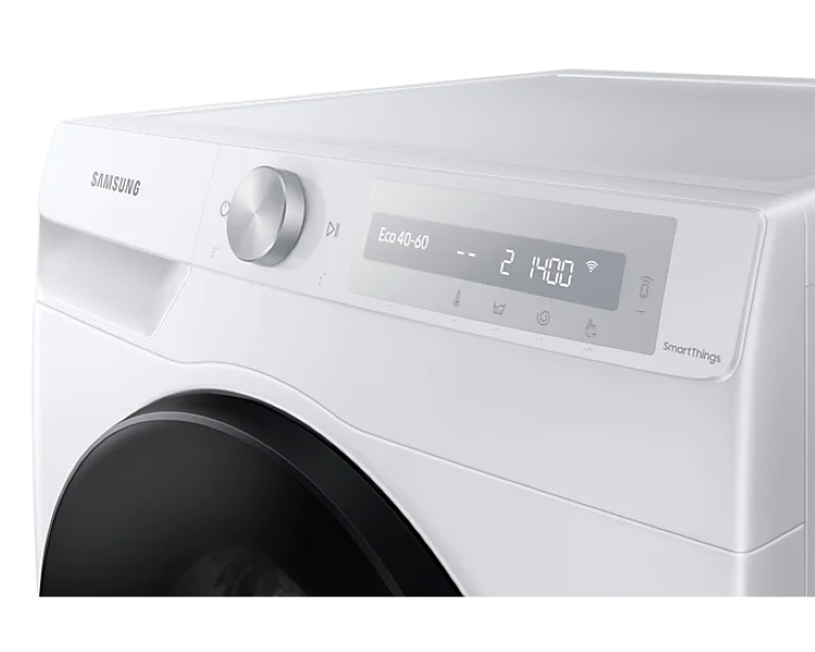 Samsung WD80T634DBH/S6 fehér, elöltöltős, max.1400ford., 8 kg/5 kg, mosó-szárítógép