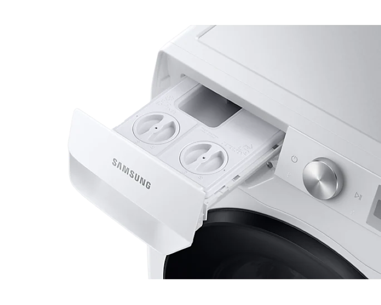Samsung WD80T634DBH/S6 fehér, elöltöltős, max.1400ford., 8 kg/5 kg, mosó-szárítógép