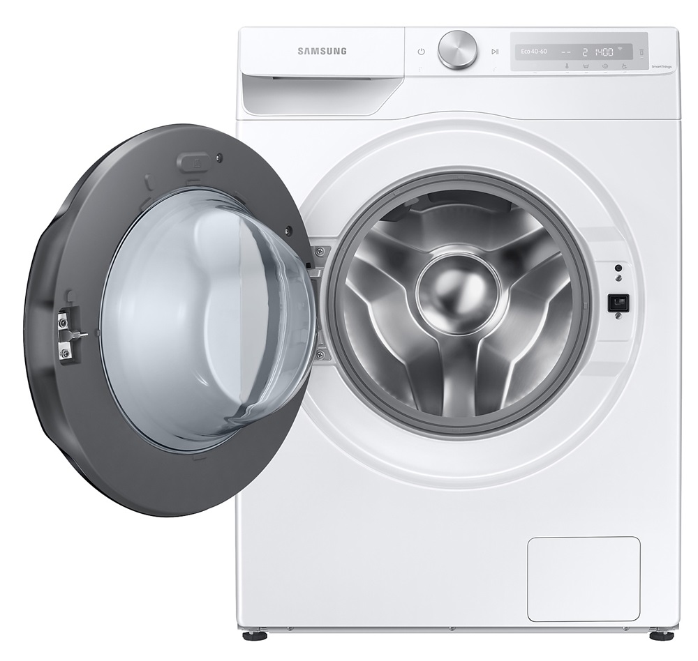 Samsung WD80T634DBH/S6 fehér, elöltöltős, max.1400ford., 8 kg/5 kg, mosó-szárítógép