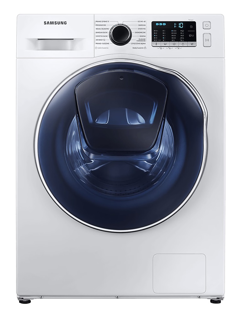 Samsung WD8NK52E0ZW/LE fehér, elöltöltős, max.1200ford., 8 kg/5 kg, mosó-szárítógép