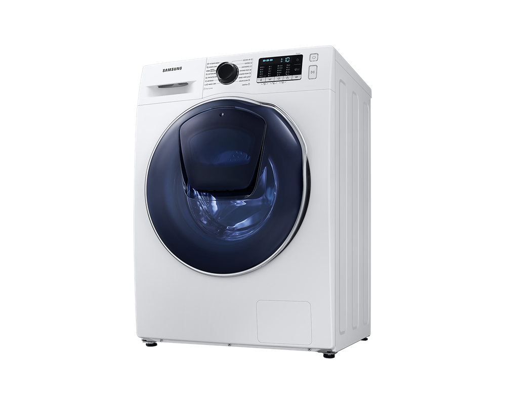 Samsung WD8NK52E0ZW/LE fehér, elöltöltős, max.1200ford., 8 kg/5 kg, mosó-szárítógép