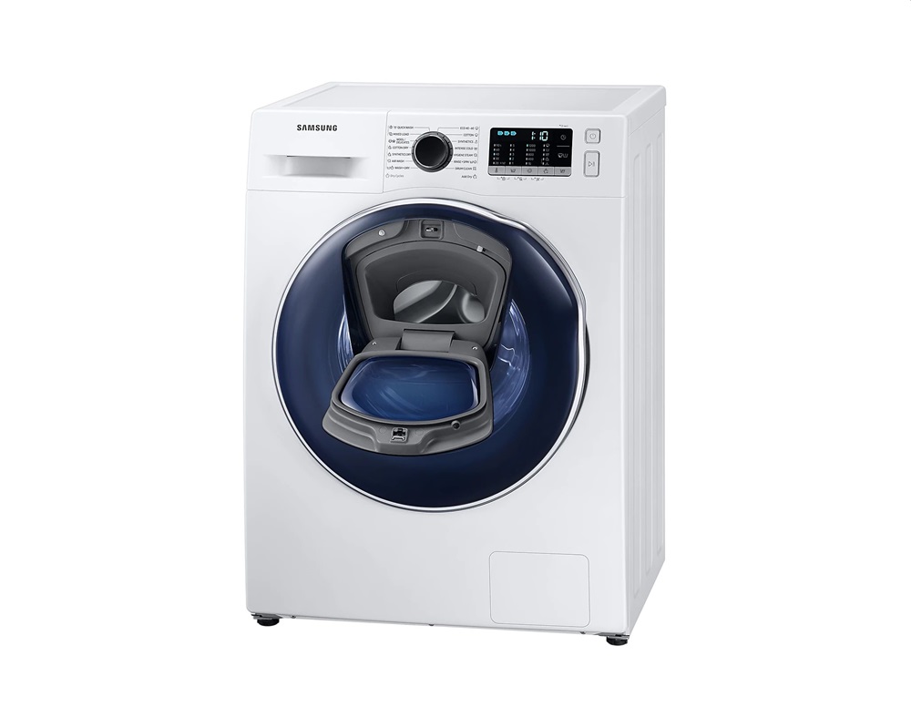 Samsung WD8NK52E0ZW/LE fehér, elöltöltős, max.1200ford., 8 kg/5 kg, mosó-szárítógép