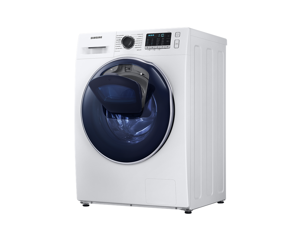 Samsung WD8NK52E0ZW/LE fehér, elöltöltős, max.1200ford., 8 kg/5 kg, mosó-szárítógép