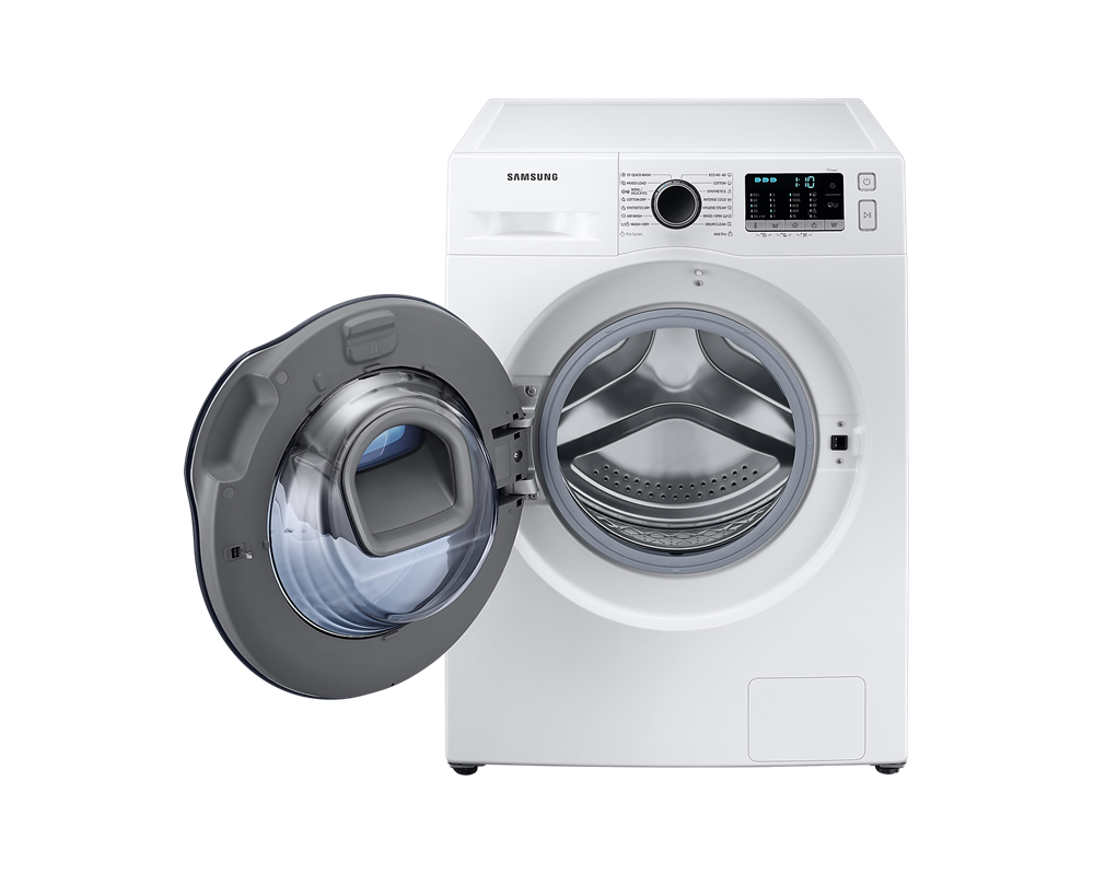 Samsung WD8NK52E0ZW/LE fehér, elöltöltős, max.1200ford., 8 kg/5 kg, mosó-szárítógép