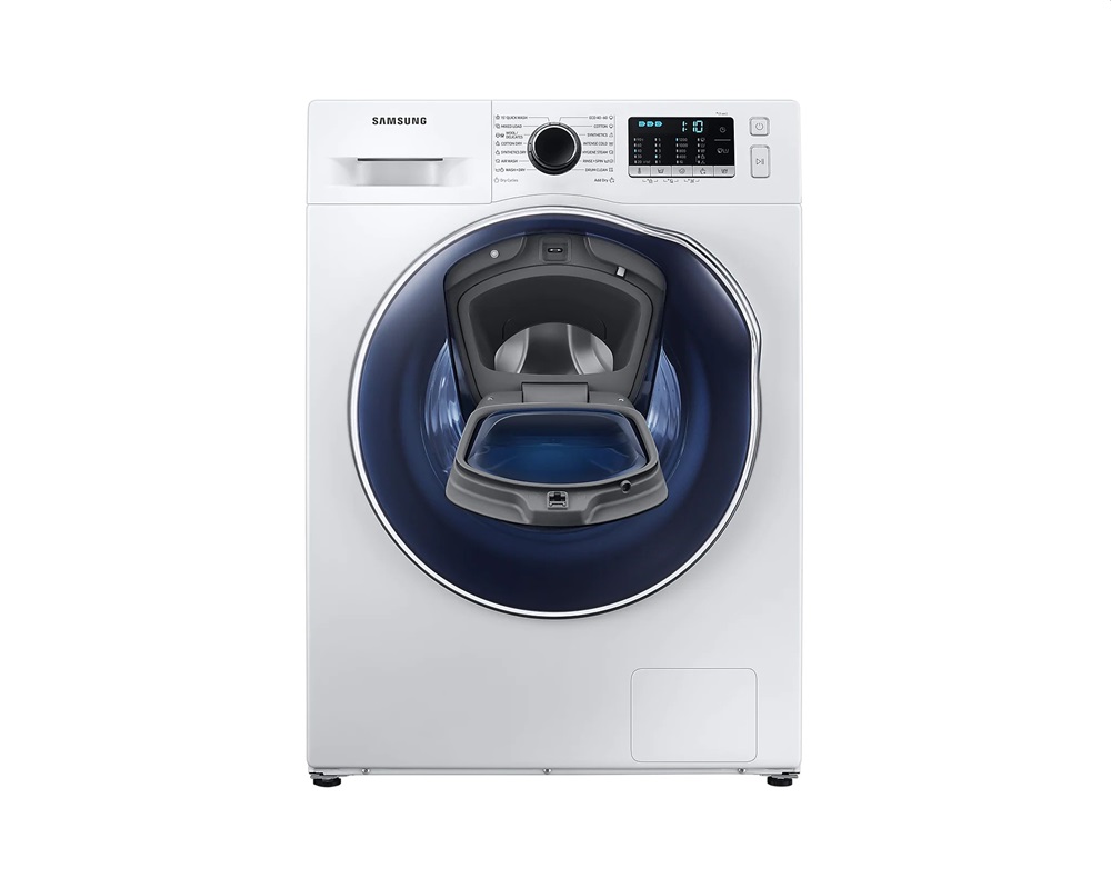 Samsung WD8NK52E0ZW/LE fehér, elöltöltős, max.1200ford., 8 kg/5 kg, mosó-szárítógép