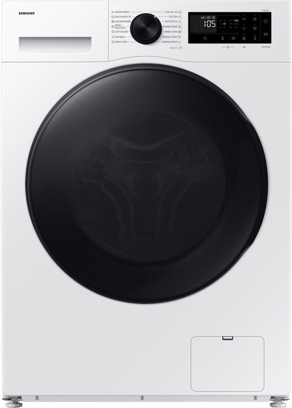 Samsung WD90DG5G34BELE fehér, elöltöltős, keskeny, max.1400ford., 9 kg/5 kg, mosó-szárítógép