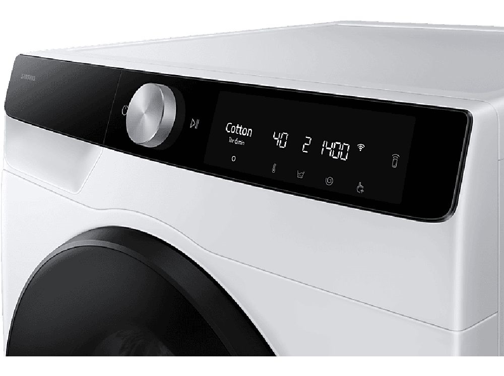 Samsung WD90DG6B85BKU4 fehér, elöltöltős, max.1400ford., 9 kg/6 kg, mosó-szárítógép