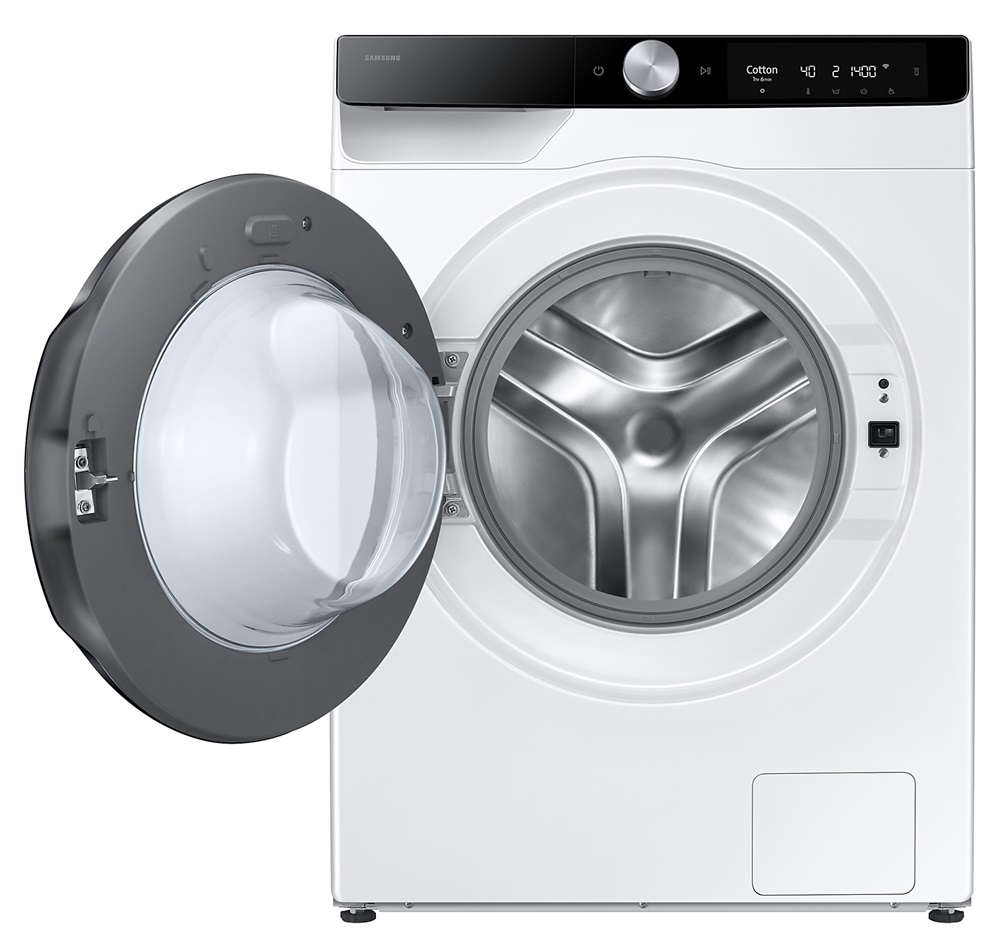 Samsung WD90DG6B85BKU4 fehér, elöltöltős, max.1400ford., 9 kg/6 kg, mosó-szárítógép