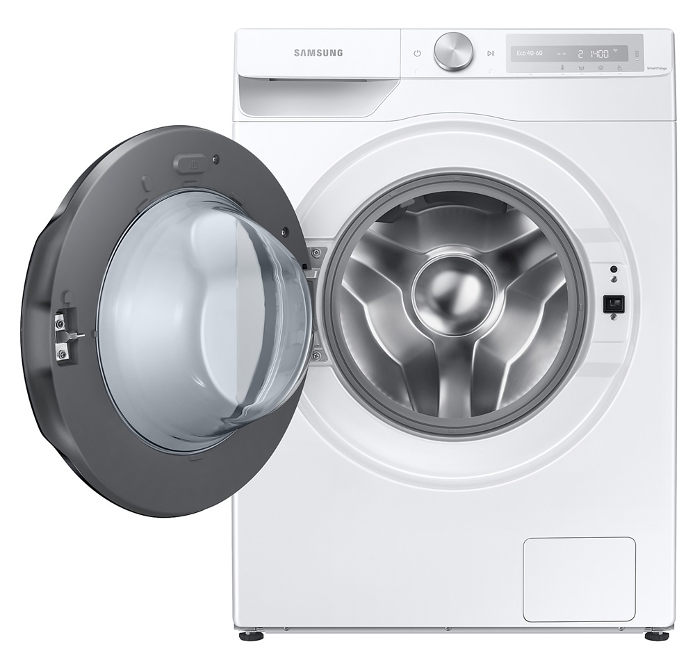 Samsung WD90T634DBH/S6 fehér, elöltöltős, max.1400ford., 9 kg/6 kg, mosó-szárítógép (Újszerű)