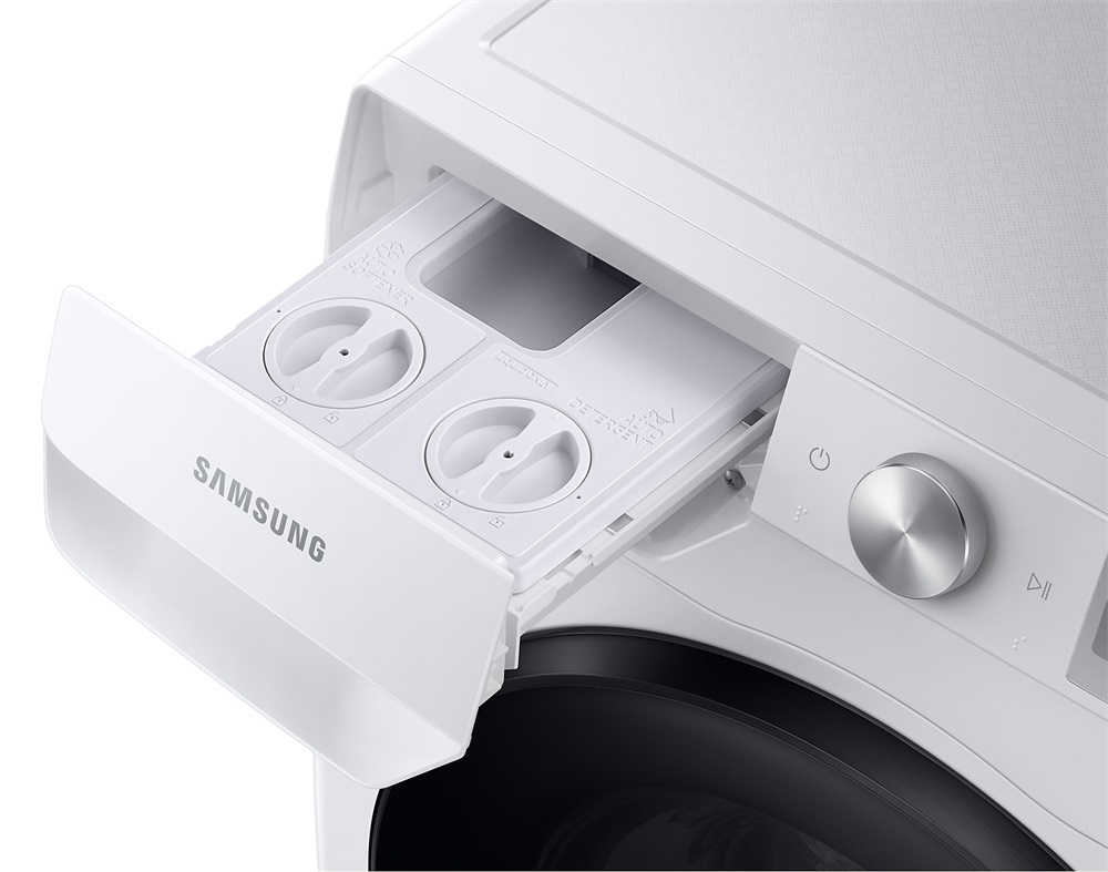 Samsung WD90T634DBH/S6 fehér, elöltöltős, max.1400ford., 9 kg/6 kg, mosó-szárítógép