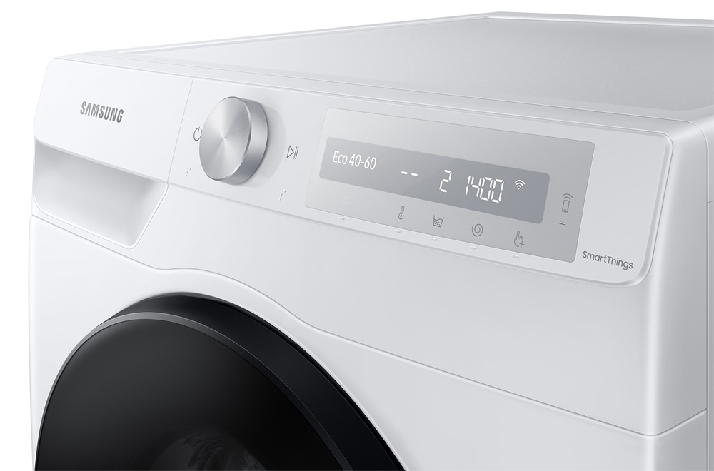 Samsung WD90T634DBH/S6 fehér, elöltöltős, max.1400ford., 9 kg/6 kg, mosó-szárítógép