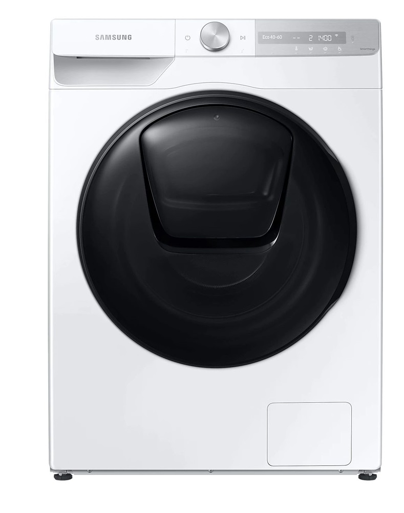 Samsung WD90T754DBH/S6 fehér, elöltöltős, max.1400ford., 9 kg/6 kg, mosó-szárítógép