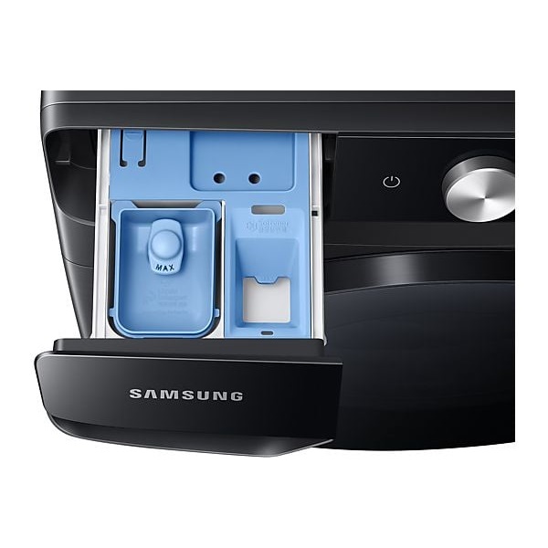 Samsung WF20DG8650BVU4 fekete, elöltöltős, max.1000ford., 20 kg, mosógép