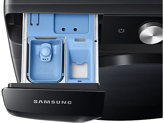 Samsung WF20DG8650BVU4 fekete, elöltöltős, max.1000ford., 20 kg, mosógép