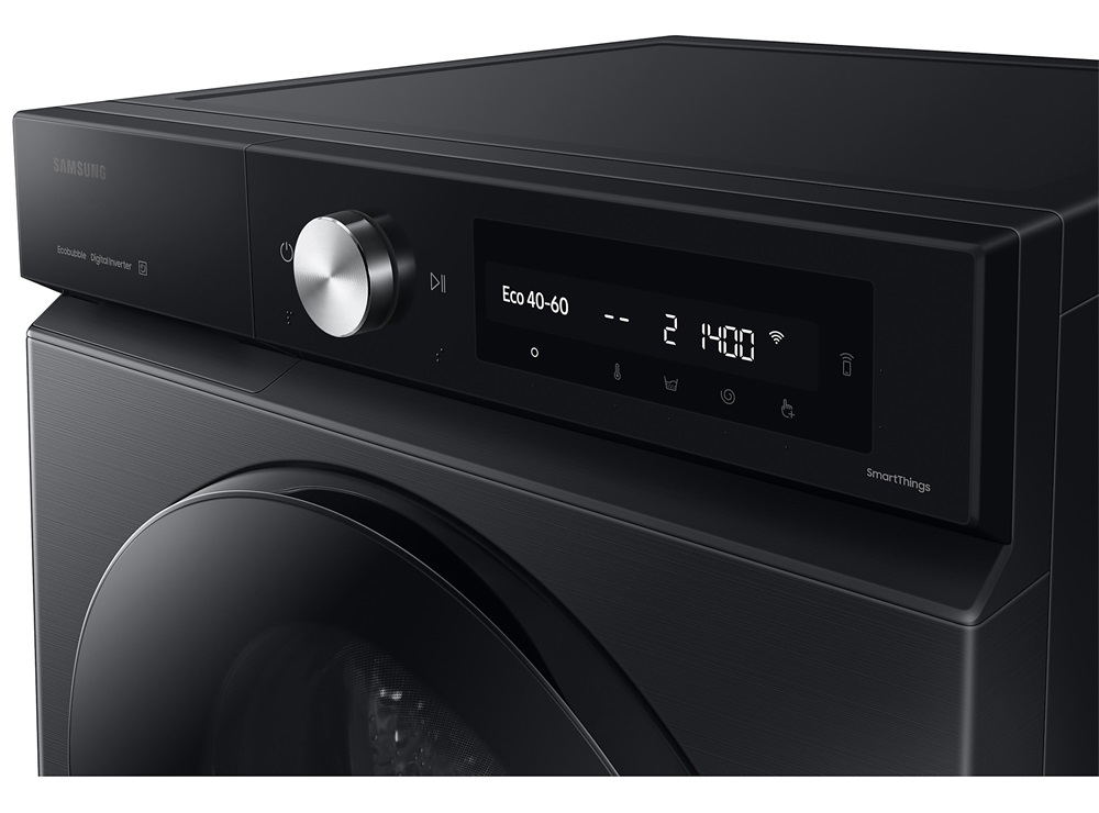 Samsung WW11DB7B34GBU4 fekete, elöltöltős, max.1400ford., 11 kg, mosógép