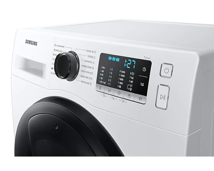 Samsung WW70AA626AE/LE fehér, elöltöltős, max.1200ford., 7 kg, mosógép