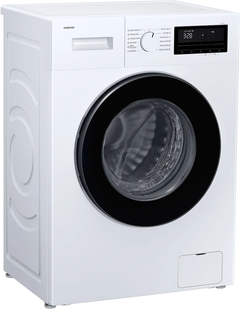 Samsung WW70FG3M05AWLE fehér, elöltöltős, keskeny, max.1400ford., 7 kg, mosógép (Újszerű)