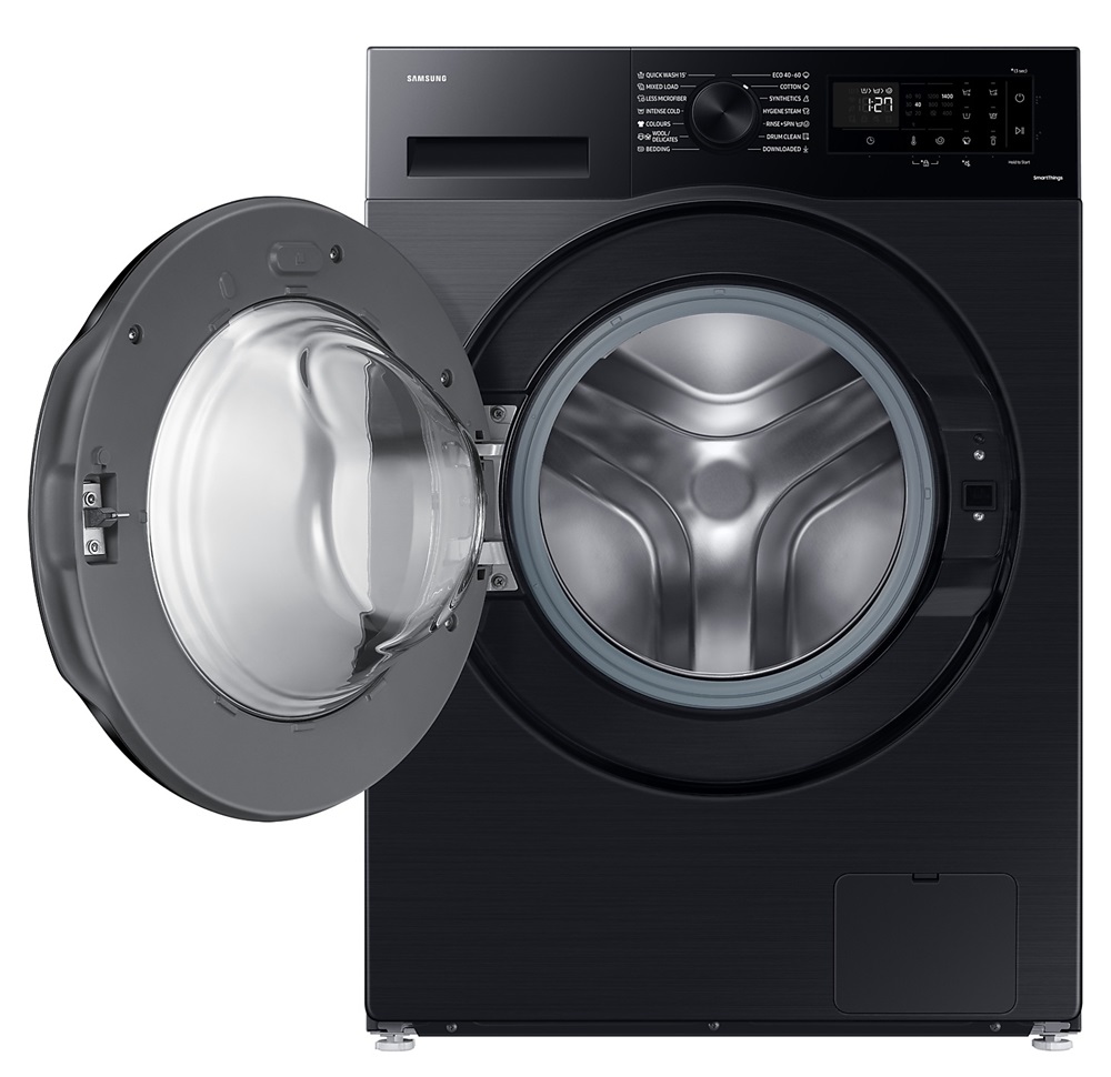 Samsung WW80CGC04DABLE fekete, elöltöltős, max.1400ford., 8 kg, mosógép