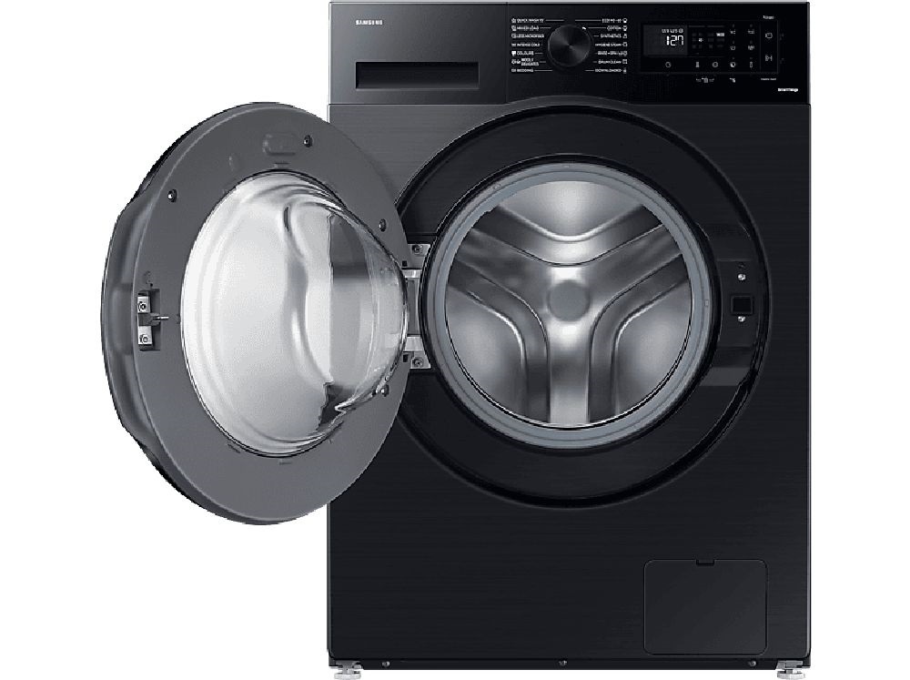 Samsung WW80CGC04DABLE fekete, elöltöltős, max.1400ford., 8 kg, mosógép