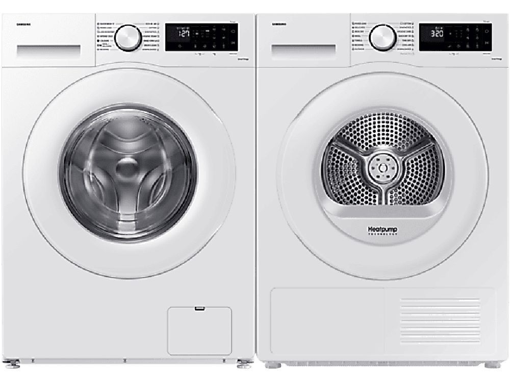 Samsung WW80CGC04DTELE fehér, elöltöltős, max.1400ford., 8 kg, mosógép (Újszerű)