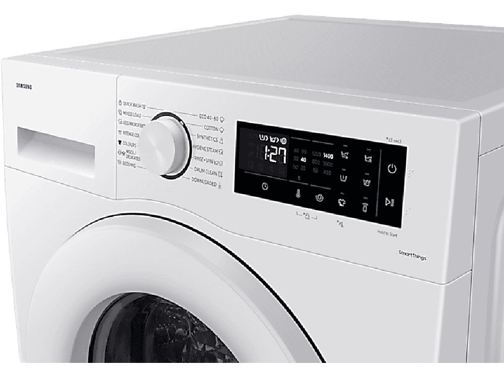 Samsung WW80CGC04DTELE fehér, elöltöltős, max.1400ford., 8 kg, mosógép